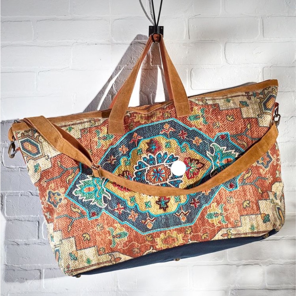 Soft Surroundings Bishop Weekender Bag.